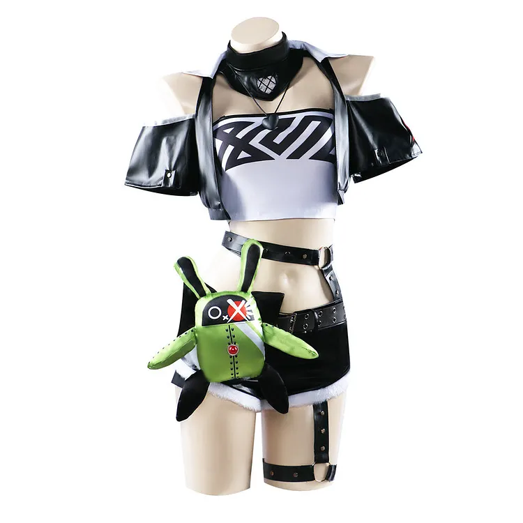 Zenless Zone Zero 2024 Nicole Demara Black Sexy Set Outfits Cosplay Costume Halloween Carnival Suit