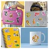 38 PCS DIY Diamond Painting Sticker Gem Sticker Crafts Kits (Dinosaur Bee Turtle)