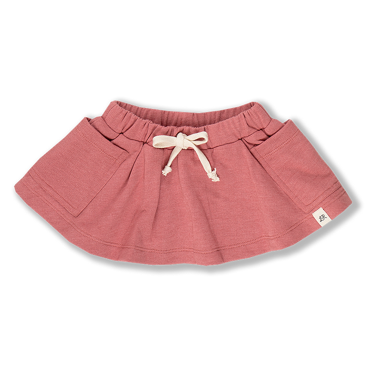 Rosewood Patch Pocket Skort
