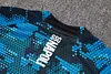 Joyfball 2024/2025 Napoli Half-Pull Training Suit Black Football Shirt 1:1 Thai Quality