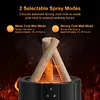 Bonfire Humidifier Large Fog 3D Simulation Flame Humidifier Ultrasonic Essential Oil Aromatherapy Humidifier