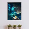 (US Local)Beauty and Tiger- Round AB Drills Diamond Painting(45x60cm)