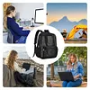 Mesh Backpack See Through Backpack College Student Backpack for Outdoor Sports