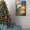 Diamond Painting-DIY Full Round Drill Orange Flowers(40*60 CM)