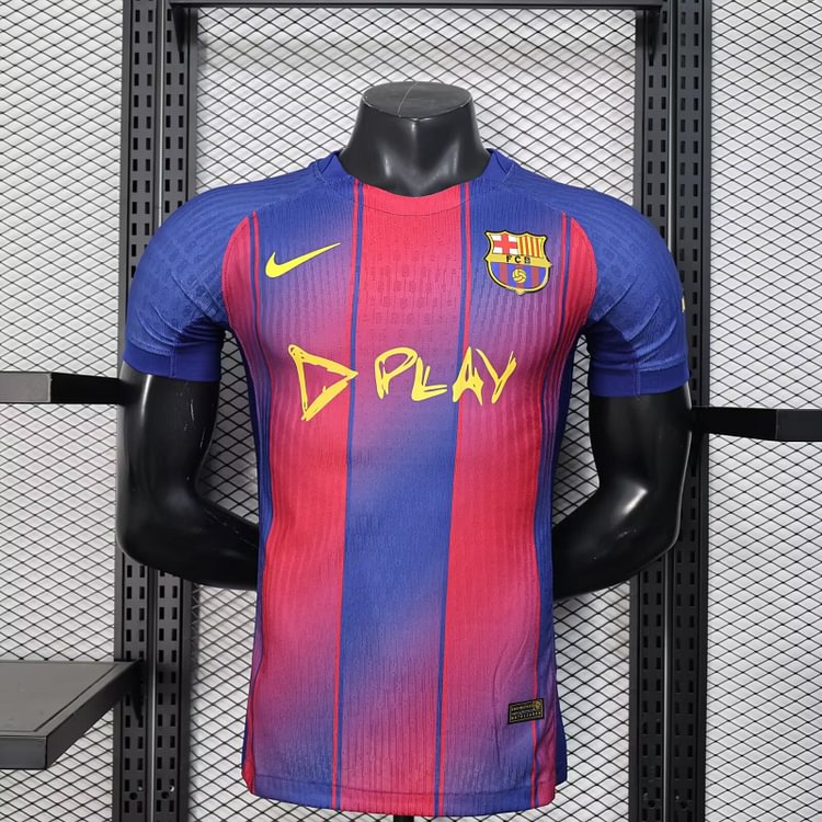 2025-26 Barcelona Home Advertisement - Player Version