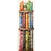 (Big Size) Stack Of Books With Flowers - 11CT Stamped Cross Stitch 30*80cm/11.81*31.5in