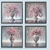 (US Local)4Pack Vase-Special Shaped Diamond Painting Kit(30x30cm)