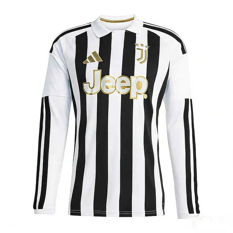 【S~4XL】Juventus 26/27 Home Long-Sleeve Jersey