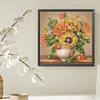 >SALE<5D DIY Partial Special Shaped Drill Diamond Painting Poppy Flowers Decor 30x30cm