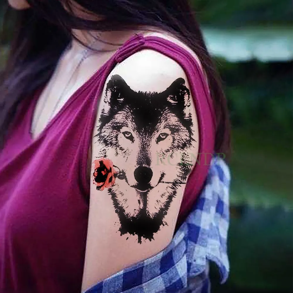 Waterproof Temporary Tattoo Sticker Eagle Wings Fake Tatto Flash Tatoo Back Leg Arm chest belly Large Size for Women girl Men
