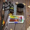 86Pcs/Set Lure Kit Metal Spinner Lures Soft Lure Minnow Hooks Simulation Bait