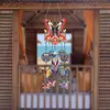 (US Local)DIY Diamond Painting Double Sided 3D Wind Chime Pendant  Hanging Kit