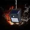 LED Solar Motion Sensor Wall Light Outdoor Waterproof Home Lamps