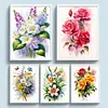 (Multi-Style) Flowers-11CT Stamped Cross Stitch 30*40cm/11.81*15.75in