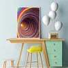 Stripe Vortex-Full Round Diamond Painting