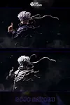 Satoru Gojo & Satoru Gojo Bust Statue - Jujutsu Kaisen Resin Statue - UNO Studio