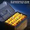 Plastic Fishing Box Minnow Squid Jig Hard Bait Container Hard Lure Sea Tool Case