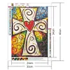 Cross  - Full Round Diamond Painting  30*40cm/40*50cm