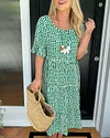 🌸Summer Specials🌸Elegant Polka Dot Midi Dress