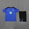 2025/2026 Barcelona Pre-Match Training Blue Shirt+Shorts 1:1 Thai Quality