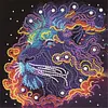 Diamond Painting-DIY Crystal Rhinestone Lion