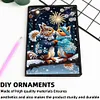 (US Local)50-Page A5 Hamster Diamond Painting Notebook for Adult Holiday Birthday Gift