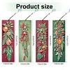 (US Local)Christmas Tree A5 Size Diamond Painting Notebook Set with 4Pcs Bookmark Gift
