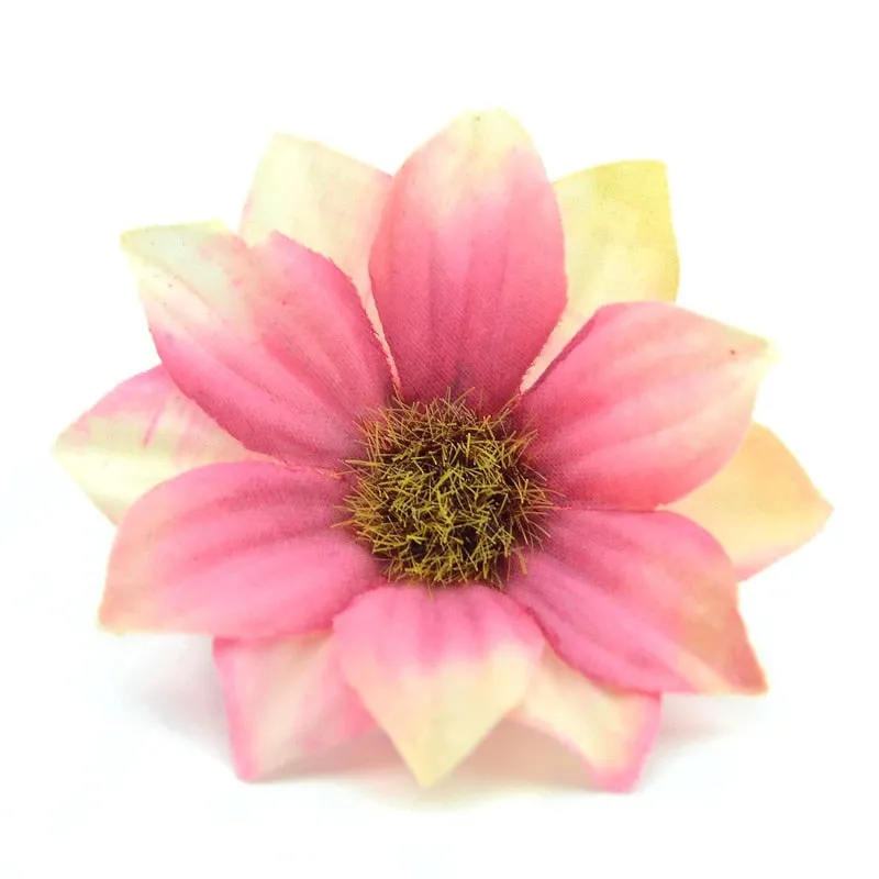 30pcs  Cheap 5.5cm Mini Gerbera Artificial Rose Rose Flower Head  Wedding Decoration DIY Wreath Accessories Craft Fake Flowers