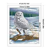 >SALE<Full Embroidery Cotton Thread 14CT Printed Snow Sculpture Cross Stitch 41x54cm