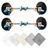 [US Local Warehouse] 2 Pack 90 Degree Stone Seam Joiner with Suction Cup for Marble Slab Installation