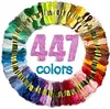 Cotton Cross Stitch Thread Kit 100% Egyptian Cotton High quality