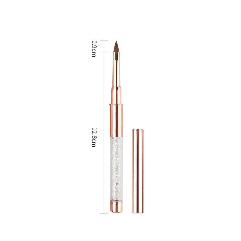 Acrylic 3D Nail Art UV Gel Drawing Painting Brush Sculpting Builder Nails Liner Tips Manicure Tool-Nail Inspo