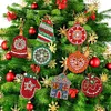 【Limited Stock Sale】8Pcs Christmas Tree-Diamond Painting Pendant