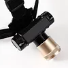 LED Headlight Telescope Zoomable Rechargeable Headlamp Torch w/ Battery