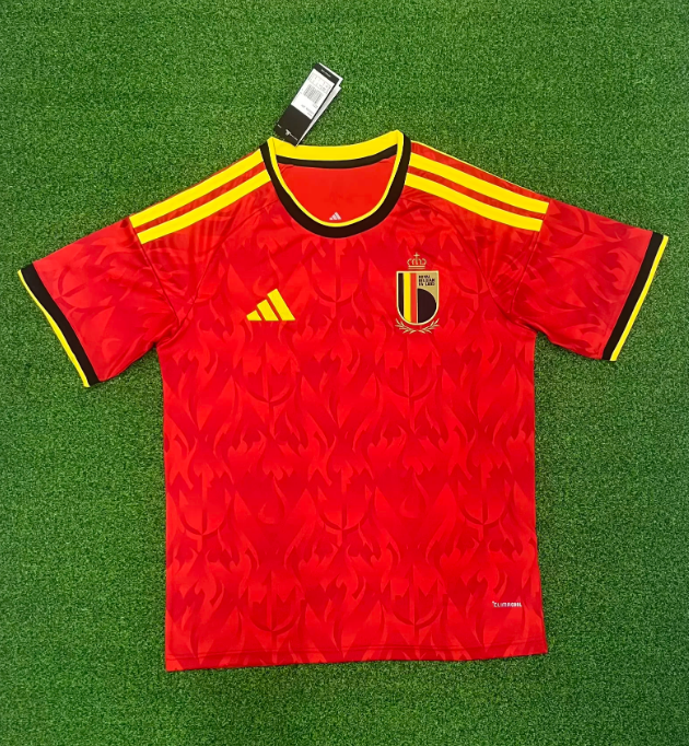 2025-26 Belgium Home Jersey - Fan Edition