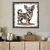 Stone Art Puppy-Full Round Diamond painting 40*40CM