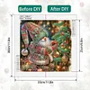 (US Local)4Pack Xmas-Special Shaped Diamond Painting Kit(30x30cm)