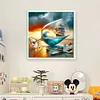 Blackjack Sailing-11CT Stamped Cross Stitch 40*40cm/15.75*15.75in