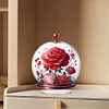 Acrylic Special Shape Flower Cake Desktop Diamond Art Kits for Home Office Decor