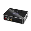 BT 5.4 Transmitter Receiver with RCA 3.5mm AUX & Display Wireless Audio Adapter