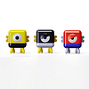 StepBot Small Infantry Robot Desktop Ornaments Pet Decompression Toy