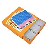 2-in-1 Diamond Art Storage Containers & Line-Up Tray, Upgrade Convex Point Bottom Design for Efficient Crafting DIY Diamond Art Accessories