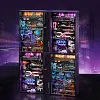 Ruoke Parallel World Boy Educational Building Blocks Boys Assembly Toys Children's Puzzle Handmade Model Miniature House