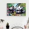 Panda  - Full Round Diamond Painting  40*30cm/50*40cm