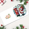 6pcs Diamond Painting Santa Claus Greeting Cards Congratulations Cards & Gifts