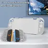 For Switch 2 Detachable Transparent Shell w/ Screen Protector & Thumb Grip Caps