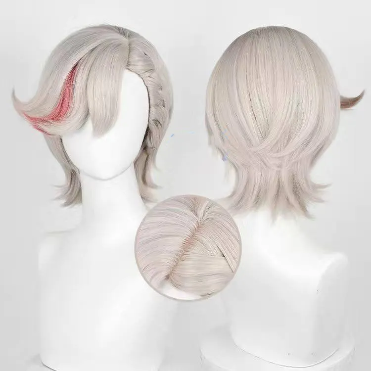 Genshin Toys Lyney Cosplay Wig