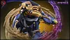 Cynthia & Garchomp &ndash; Pokemon Resin Statue &ndash; Fantasy Studios
