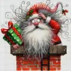 Santa Claus-14CT Counted Cross Stitch 40*40cm/15.75*15.75in