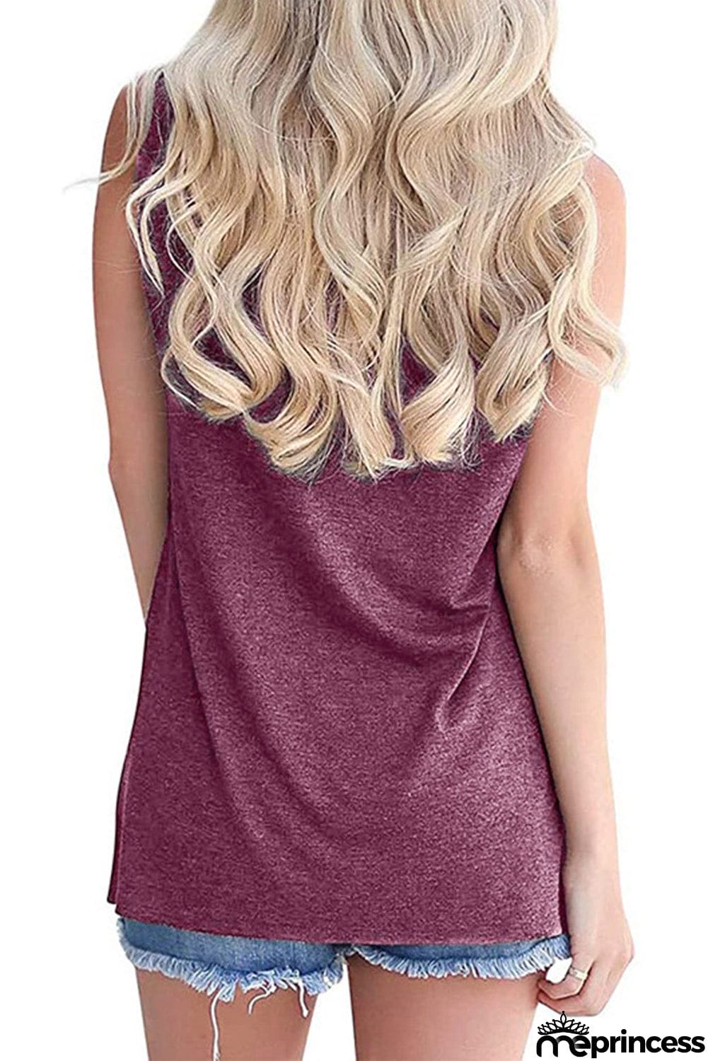 Be Kind Wine Tank Top